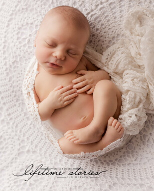 Baby Cameron photography session