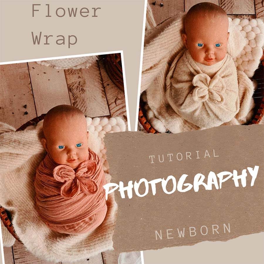 How to make the flower wrap